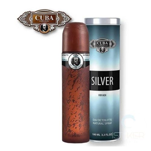 Cuba Silver férfi parfüm 100 ml