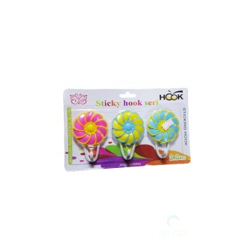 Öntapadós fogas 3 darabos