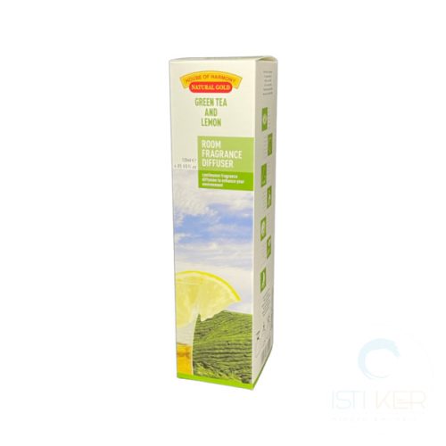 Green Tea & Lemon bambuszpálcás illatosító 120 ml