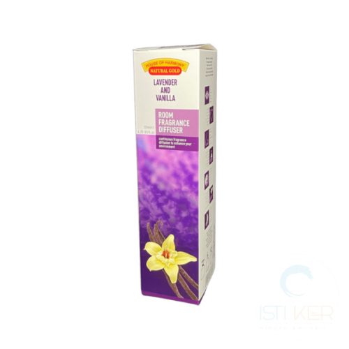 Lavender & Vanilla bambuszpálcás illatosító 120 ml
