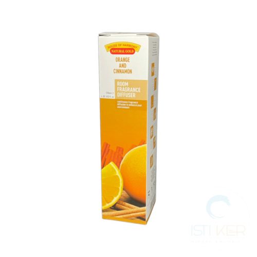 Orange & Cinnamon bambuszpálcás illatosító 120 ml